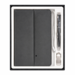 Executive Notebook Gift Set with Pen & USB Flash Drive