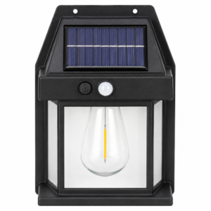 Solar-Powered LED Lantern with Motion Sensor – Outdoor Waterproof Security Light