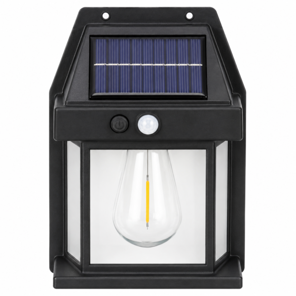 Solar-Powered LED Lantern with Motion Sensor – Outdoor Waterproof Security Light