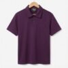 Collar Polo Shirt Purple (#22,500) VSM Classic Collar Polo Shirt – Premium Short Sleeve Everyday Essential