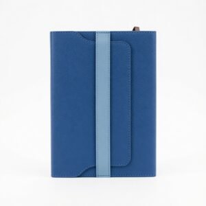 Premium Leather Notebook with Strap Closure