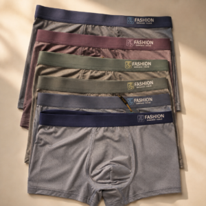 file_000000002c3481f4b887232a42d31a47 Men’s Seamless Boxer Briefs – Breathable Stretch Underwear