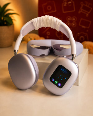 Premium Wireless Over-Ear Headphones – Comfortable Padded Headset