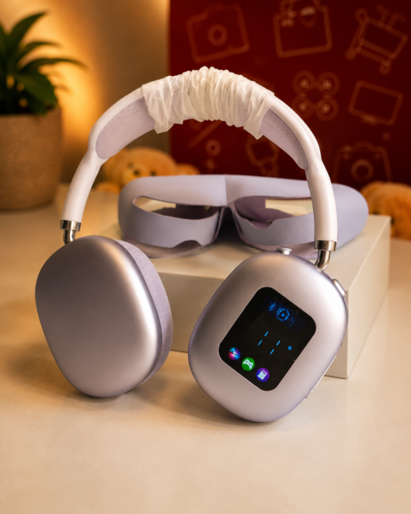 Premium Wireless Over-Ear Headphones – Comfortable Padded Headset